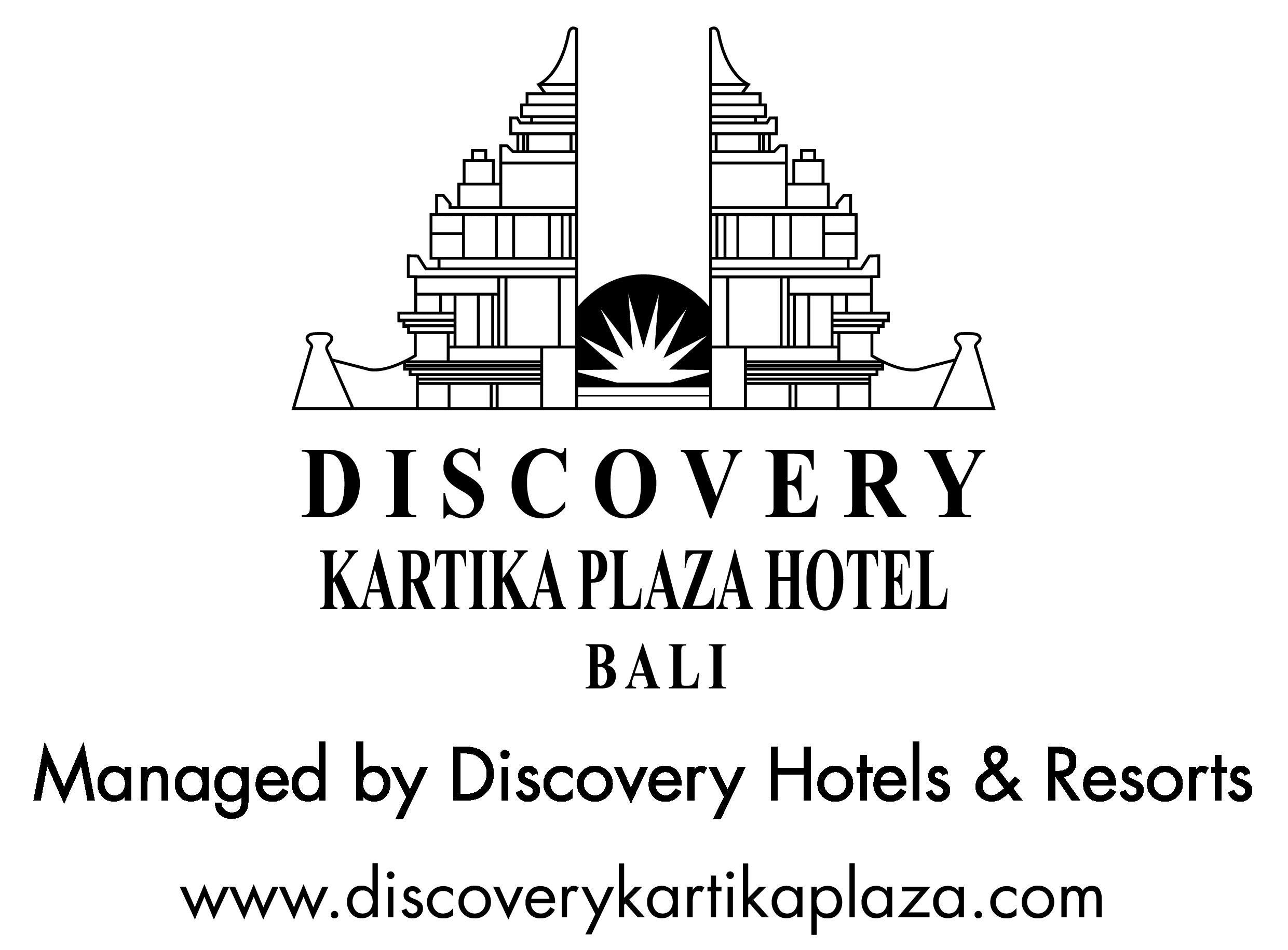 Logo Black - Discovery Kartika Plaza Hotel